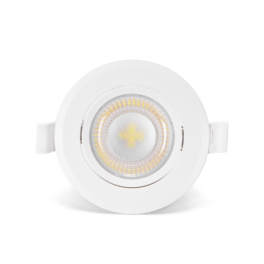 Aigostar - Set van 3 LED inbouwspots LED/5W/230V 6500K Ø 8,5 cm wit