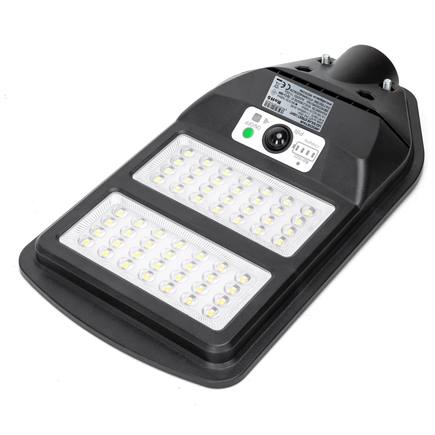 Aigostar - Solar LED Straatlamp met sensor LED/70W/3,2V 4000mAh IP65 6500K + afstandsbediening
