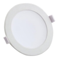 Aigostar - Spot encastrable de salle de bain LED/10W/230V 6000K IP44 d. 11,5 cm blanc