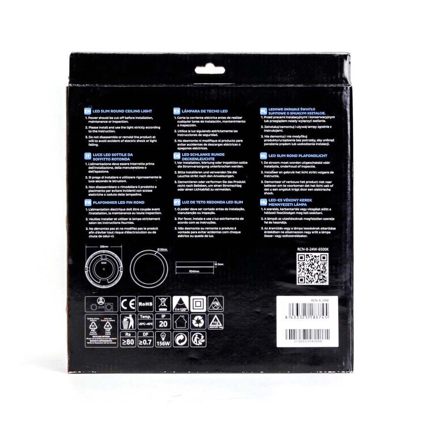 Aigostar - Spot encastrable ULTRATHIN LED/9W/230V 6000K blanc