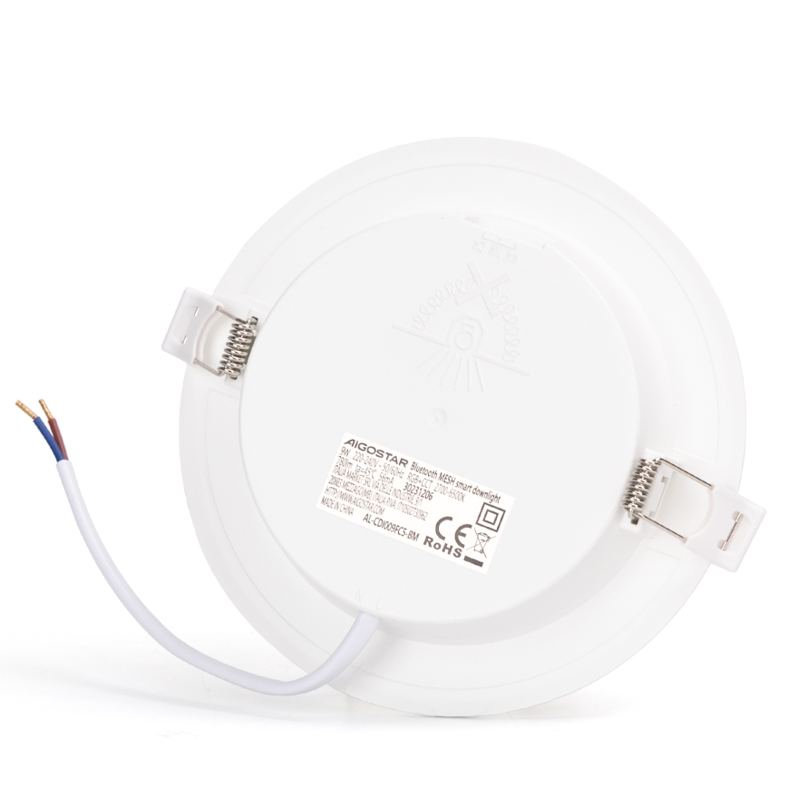 Aigostar - Spot RGBW encastrable salle de bain à intensité variable MESH Smart LED/18W/230V 2700-6500K IP44