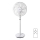 Aigostar - Staande ventilator 2in1 45W/230V wit + afstandsbediening
