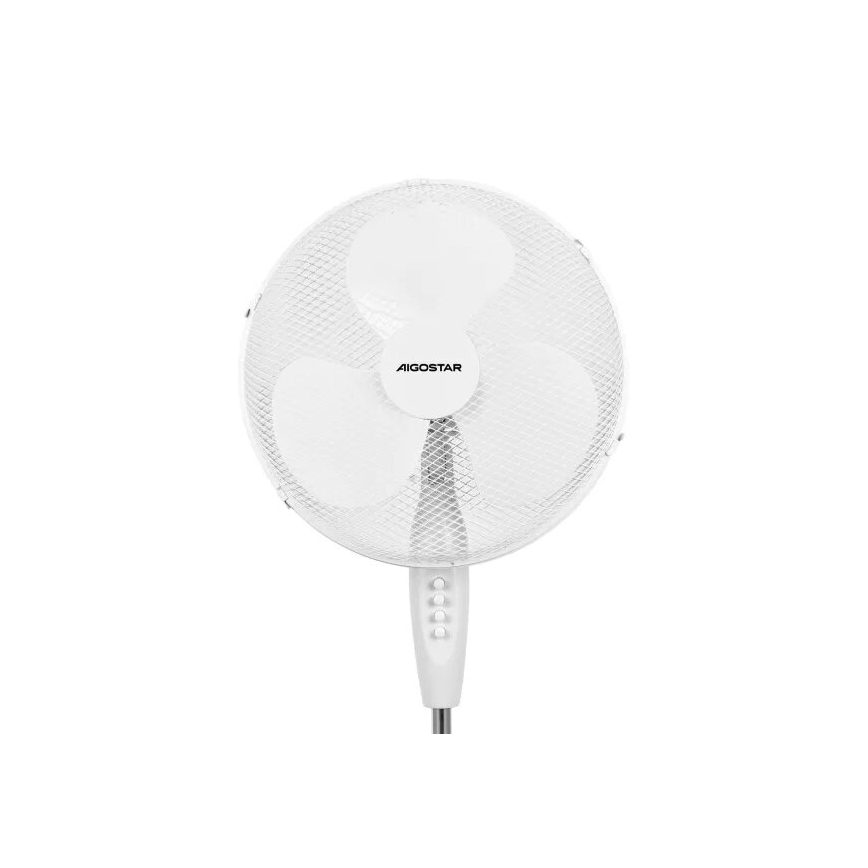 Aigostar - Staande ventilator 40W/230V wit