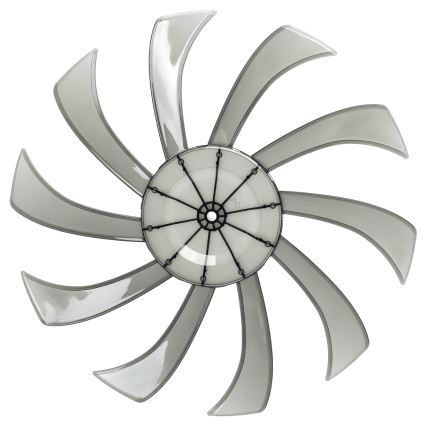 Aigostar - Staande ventilator 55W/230V 130 cm zwart + afstandsbediening