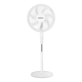 Aigostar - Staande ventilator 60W/230V wit