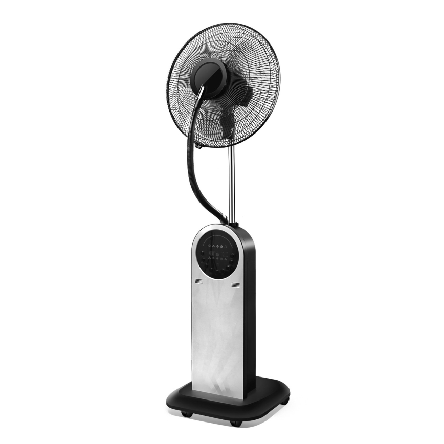 Aigostar - Staande ventilator met misteffect MIST 95W/230V + afstandsbediening