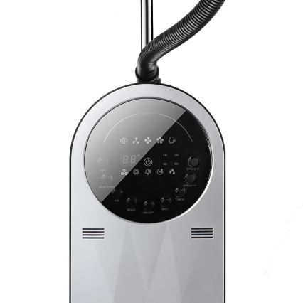 Aigostar - Staande ventilator met misteffect MIST 95W/230V + afstandsbediening