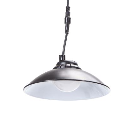 Aigostar - Suspension filaire solaire à intensité variable LED/3,2V 3000K/4000K/6500K 5000 mAh IP65 + Télécommande