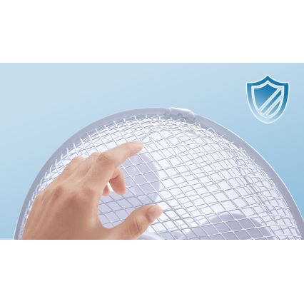 Aigostar - Tafel Ventilator 22W/230V 27 cm wit