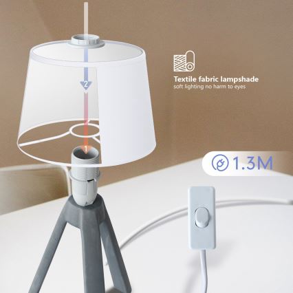 Aigostar - Tafellamp 1xE14/40W/230V