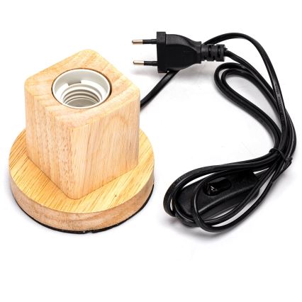Aigostar - Tafellamp 1xE27/60W/230V beige