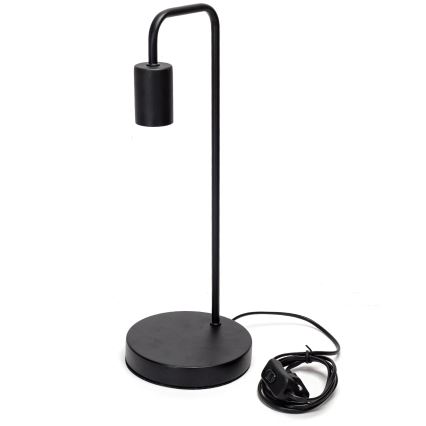 Aigostar - Tafellamp 1xE27/60W/230V zwart