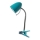 Aigostar -  Tafellamp met een clip 1xE27/11W/230V blauw/chroom