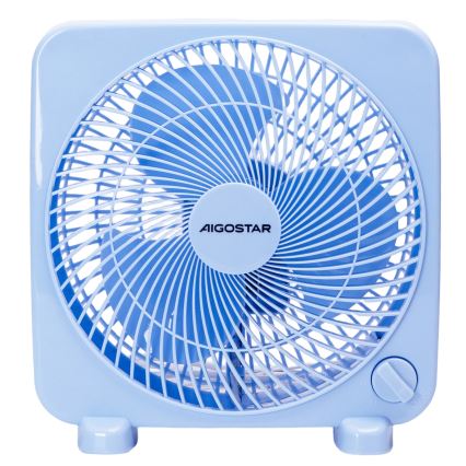 Aigostar - Tafelventilator 30W/230V blauw