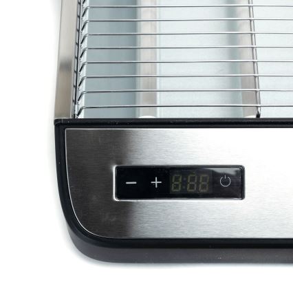 Aigostar - Toaster 840-1000W/230V mat chroom