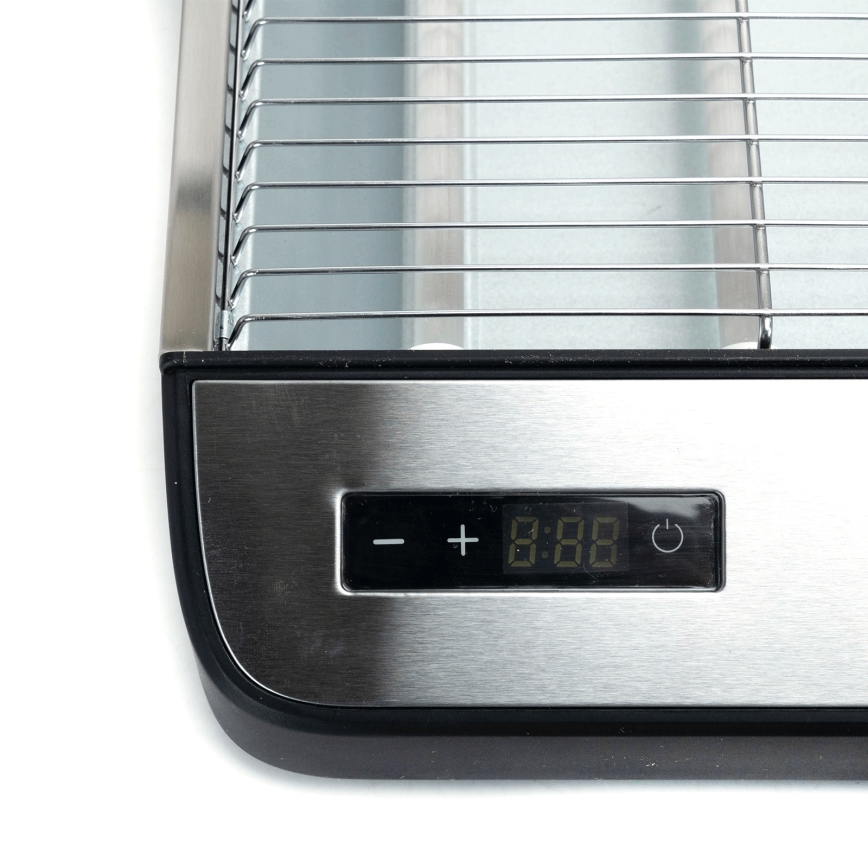 Aigostar - Toaster 840-1000W/230V mat chroom