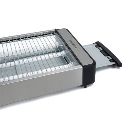 Aigostar - Toaster 840-1000W/230V mat chroom