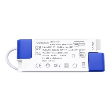 Aigostar - Transformateur électrique 40 W/230 V