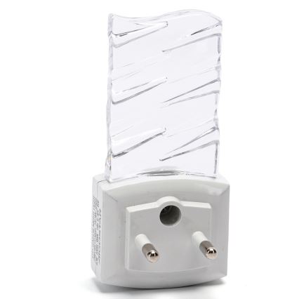 Aigostar - Veilleuse avec détecteur crépusculaire LED/0,2W/230V 3000K