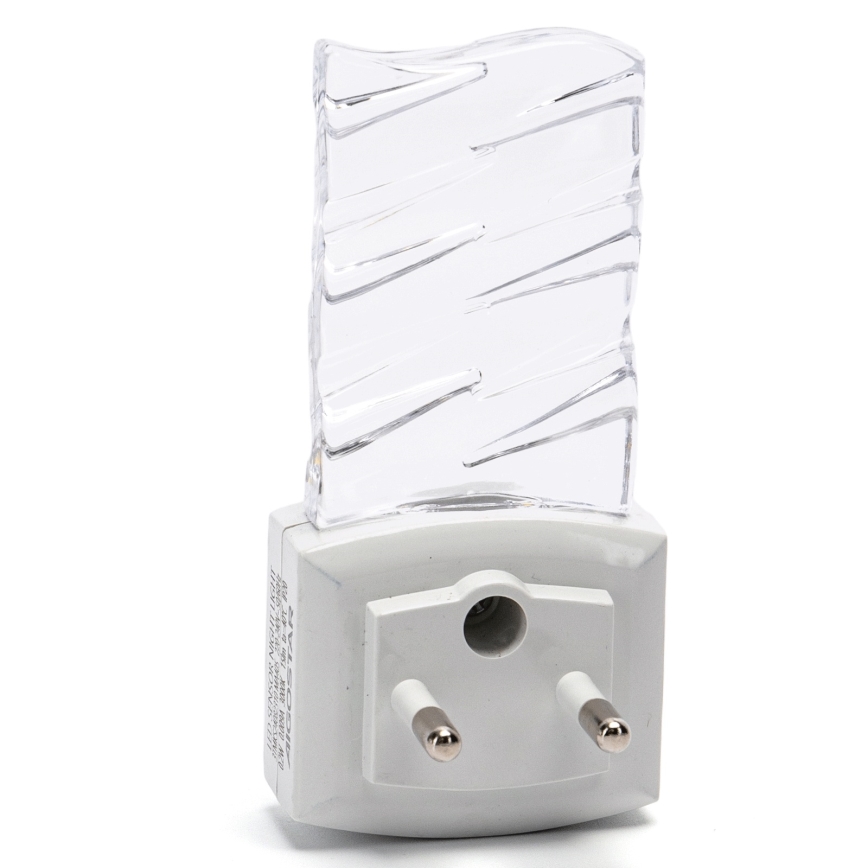 Aigostar - Veilleuse avec détecteur crépusculaire LED/0,2W/230V 3000K