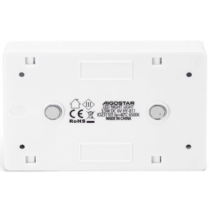 Aigostar - Veilleuse LED portable LED/4xAAA 6500K