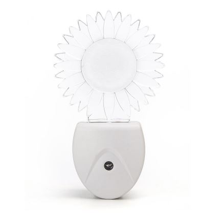Aigostar - Veilleuse LED RVB avec capteur LED/0,5W/230V en forme de soleil