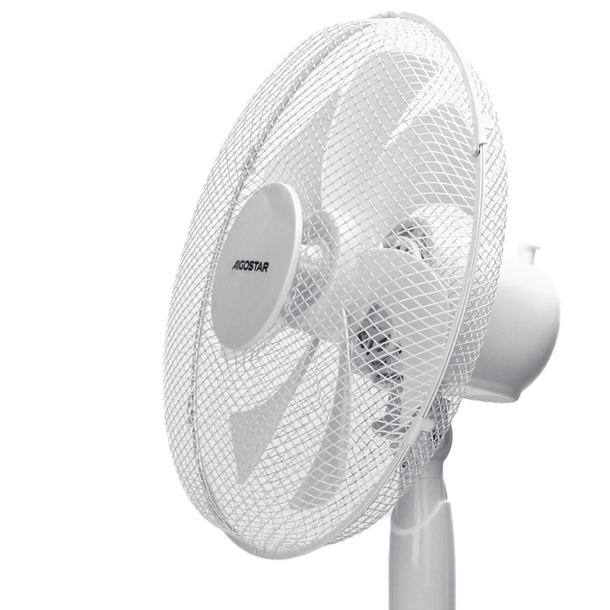 Aigostar - Ventilateur colonne 50W/230V 120 cm blanc