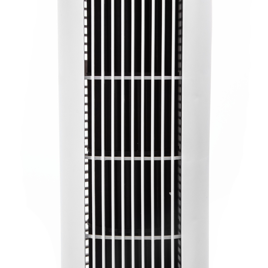 Aigostar - Ventilateur colonne 50W/230V blanc + Télécommande