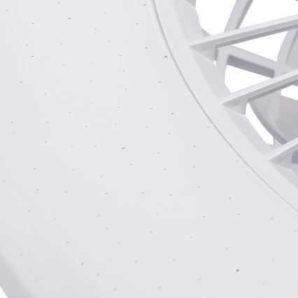 Aigostar - Ventilateur de plafond à intensité variable LED/40W/230V 2700-6500K d. 49 cm + Télécommande blanc