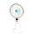 Aigostar - Ventilateur de poche rechargeable 5W/5V 2400 mAh USB blanc