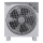 Aigostar - Ventilateur de sol 35W/230V d. 30 cm blanc/gris