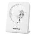 Aigostar - Ventilateur de table 5W/5V blanc