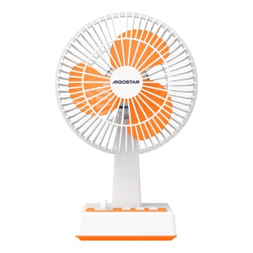 Aigostar - Ventilateur de table 6W/USB