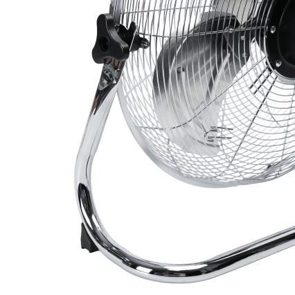 Aigostar - Ventilateur sur pied 100W/230V Ø 54 cm chromé brillant