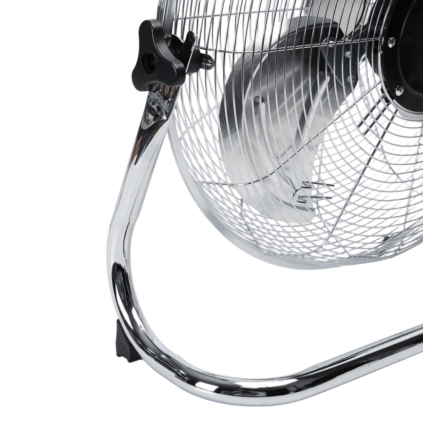 Aigostar - Ventilateur sur pied 100W/230V Ø 54 cm chromé brillant