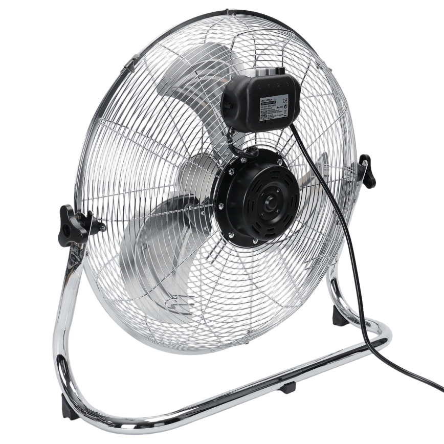 Aigostar - Ventilateur sur pied 100W/230V Ø 54 cm chromé brillant