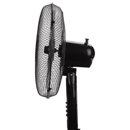 Aigostar - Ventilateur sur pied 50 W/230 V noir