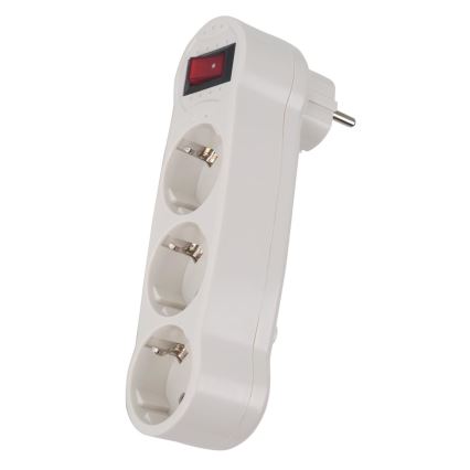 Aigostar - Verdeelstekker met Schakelaar 3x16A/230V
