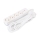 Aigostar - Verlengsnoer met schakelaar 4Z Type F 3m wit
