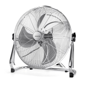Aigostar - Vloerventilator 100 W/230 V, Ø 54 cm, glanzend chroom