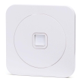 Aigostar - Wandcontactdoos met afdekraam, wit