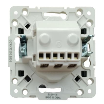 Aigostar - Wandcontactdoos zonder afdekraam SCHUKO 250V zwart