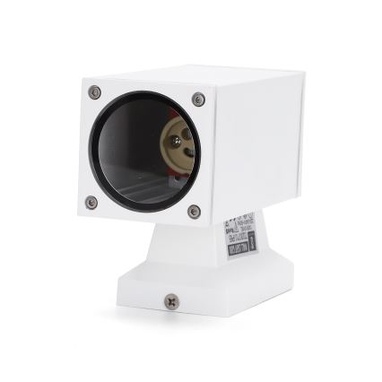 Aigostar - Wandlamp voor buiten 1xGU10/230V wit IP65 hoekig