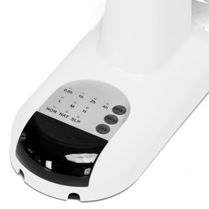 Aigostar -  Wandventilator 45W/230V wit + afstandsbediening