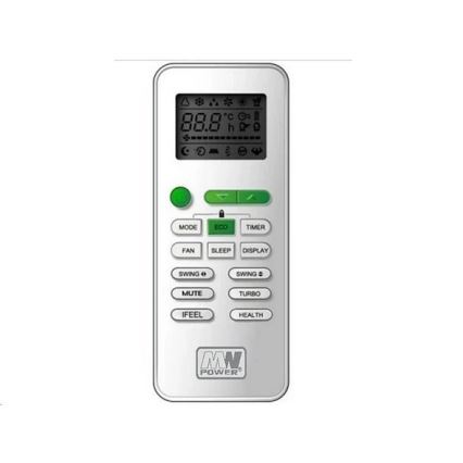 Airconditioning 09K V1 2,6 kW Wi-Fi Tuya wit + afstandsbediening