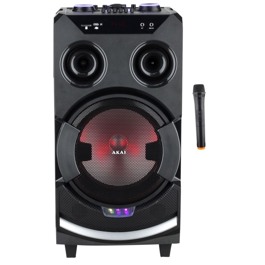 AKAI ABTS-112 - Enceinte sans fil 300W/230V 7000 mAh + télécommande