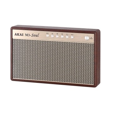 AKAI M3 SOUL COFFEE - Draadloze speaker 20W/6000 mAh