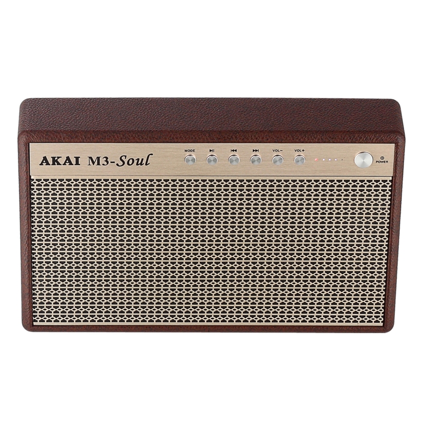 AKAI M3 SOUL COFFEE - Draadloze speaker 20W/6000 mAh