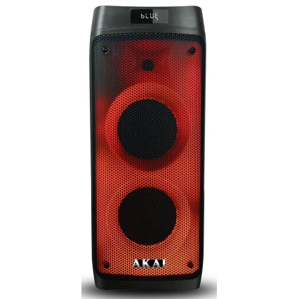 AKAI PARTY BOX 810 - Draadloze luidspreker 65W/230V 5000 mAh + afstandsbediening