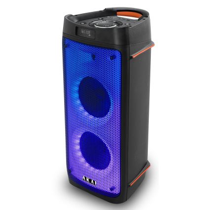 AKAI PARTY BOX 810 - Draadloze luidspreker 65W/230V 5000 mAh + afstandsbediening
